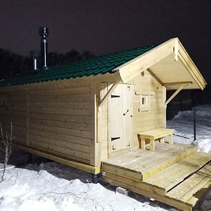 Баня каркасная «Калина Красная». Ярославль