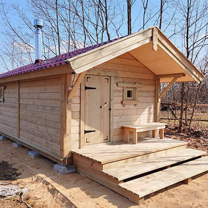Баня «Калина Красная». Горы, Нижегородская область
