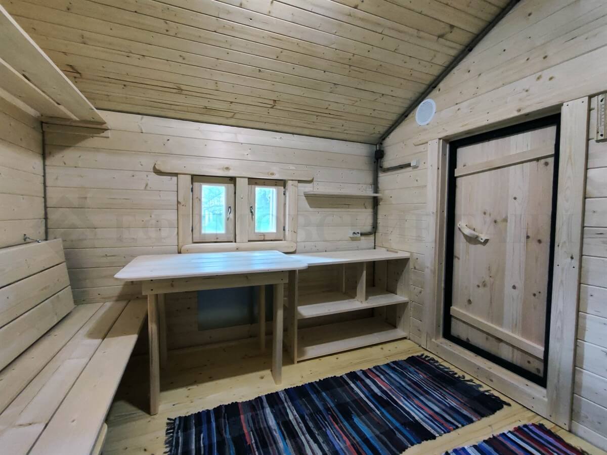 Каркасная баня «Русская Сказка». Фото 4