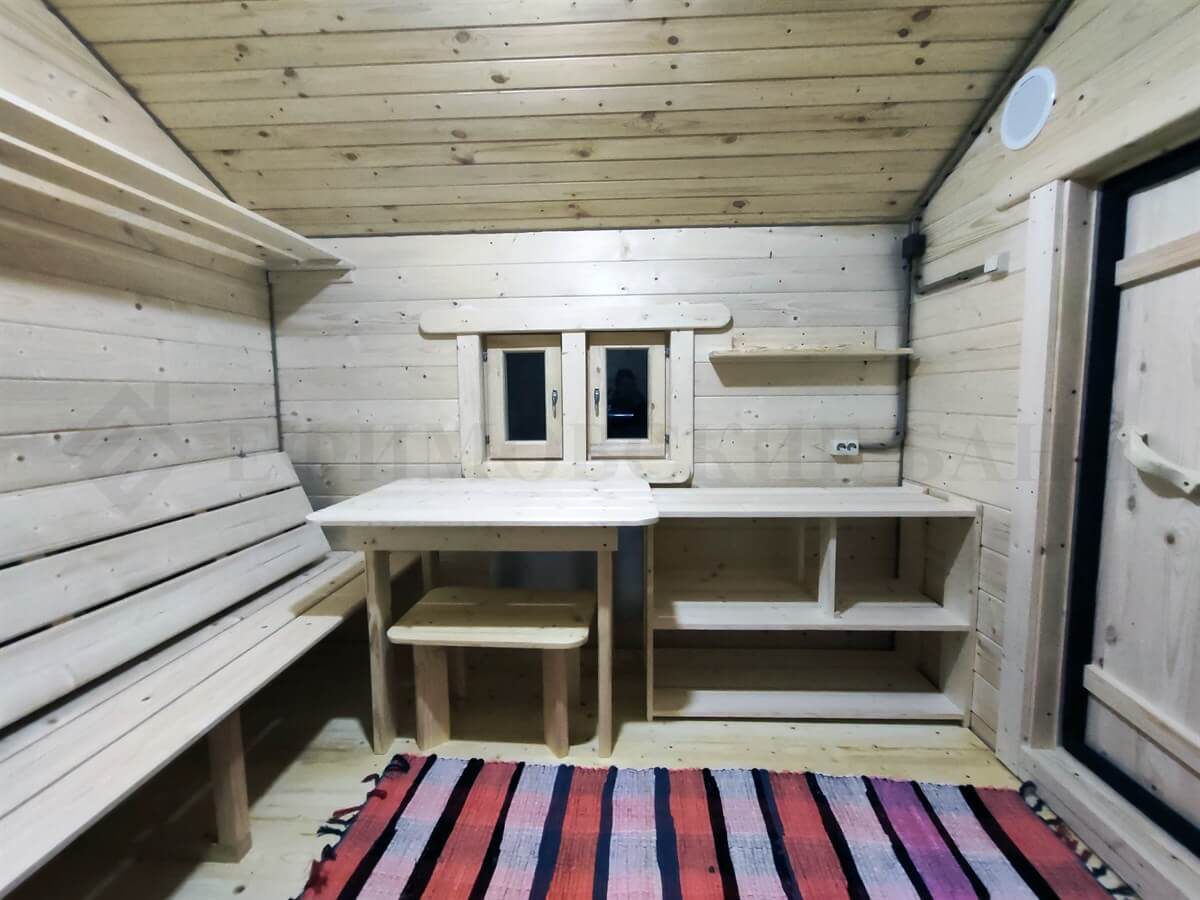 Каркасная баня «Русская Сказка». Фото 2