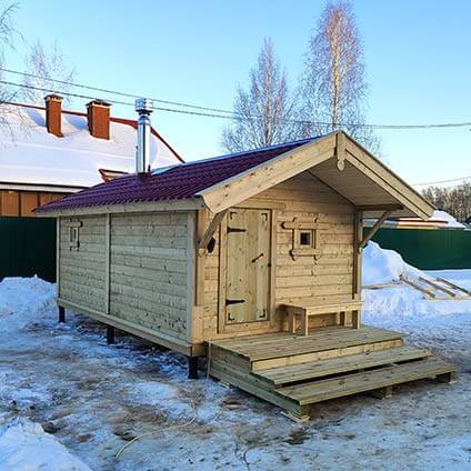 Баня «Калина Красная». Колобово, Нижегородская область