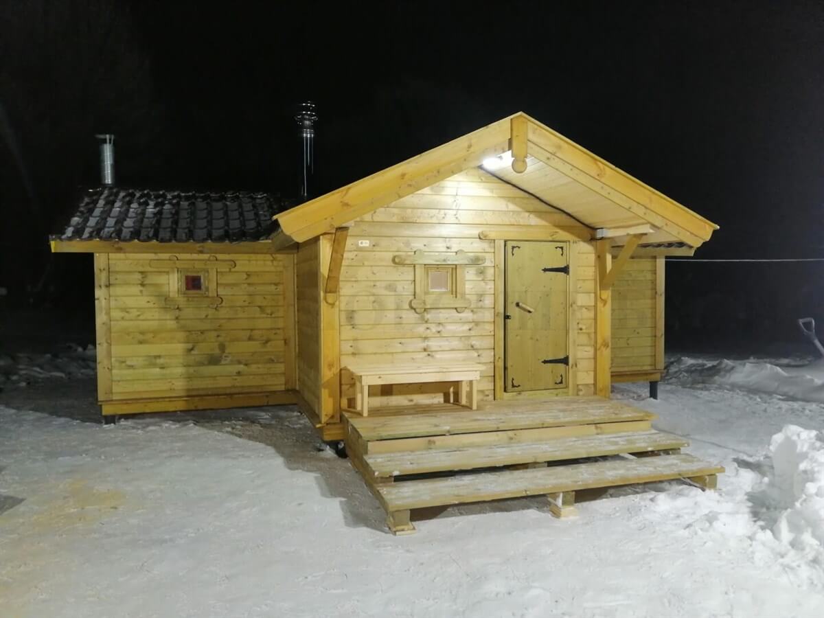 Самостоятельная сборка бани. Фото 29