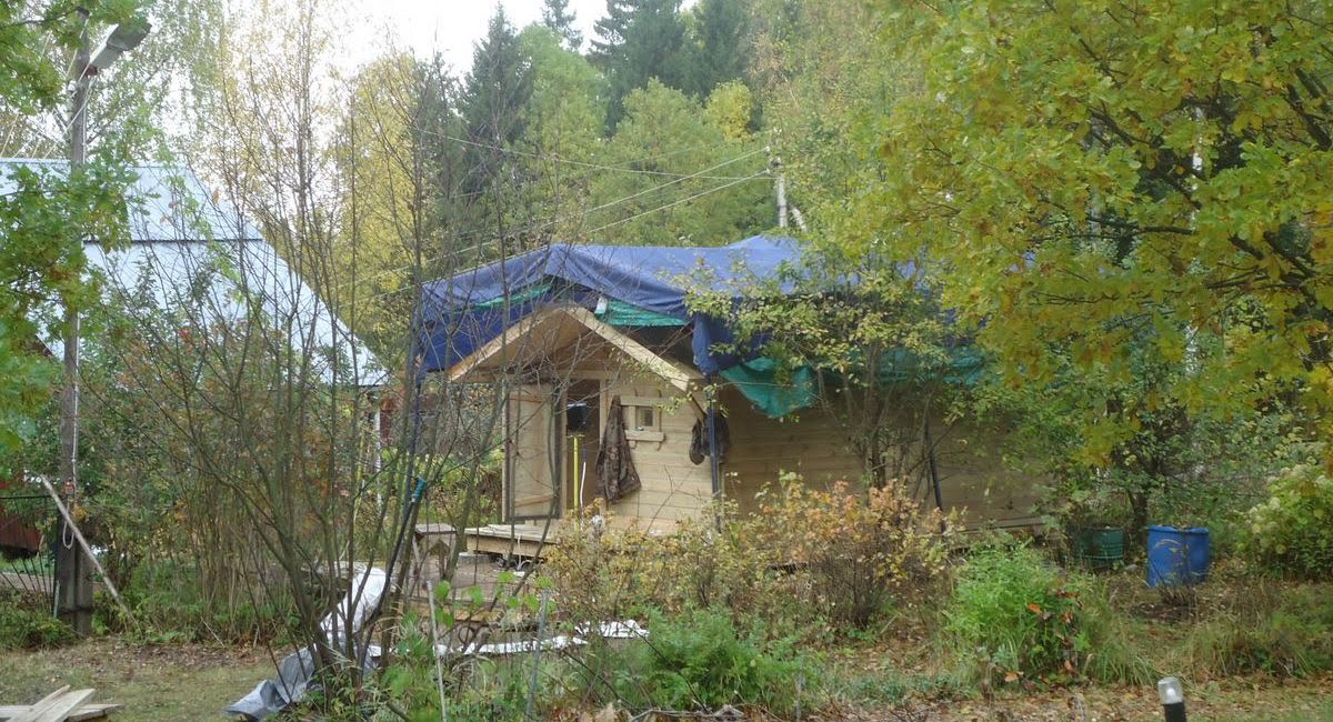 Каркасная баня «Калина Красная» — установка. Фото 3