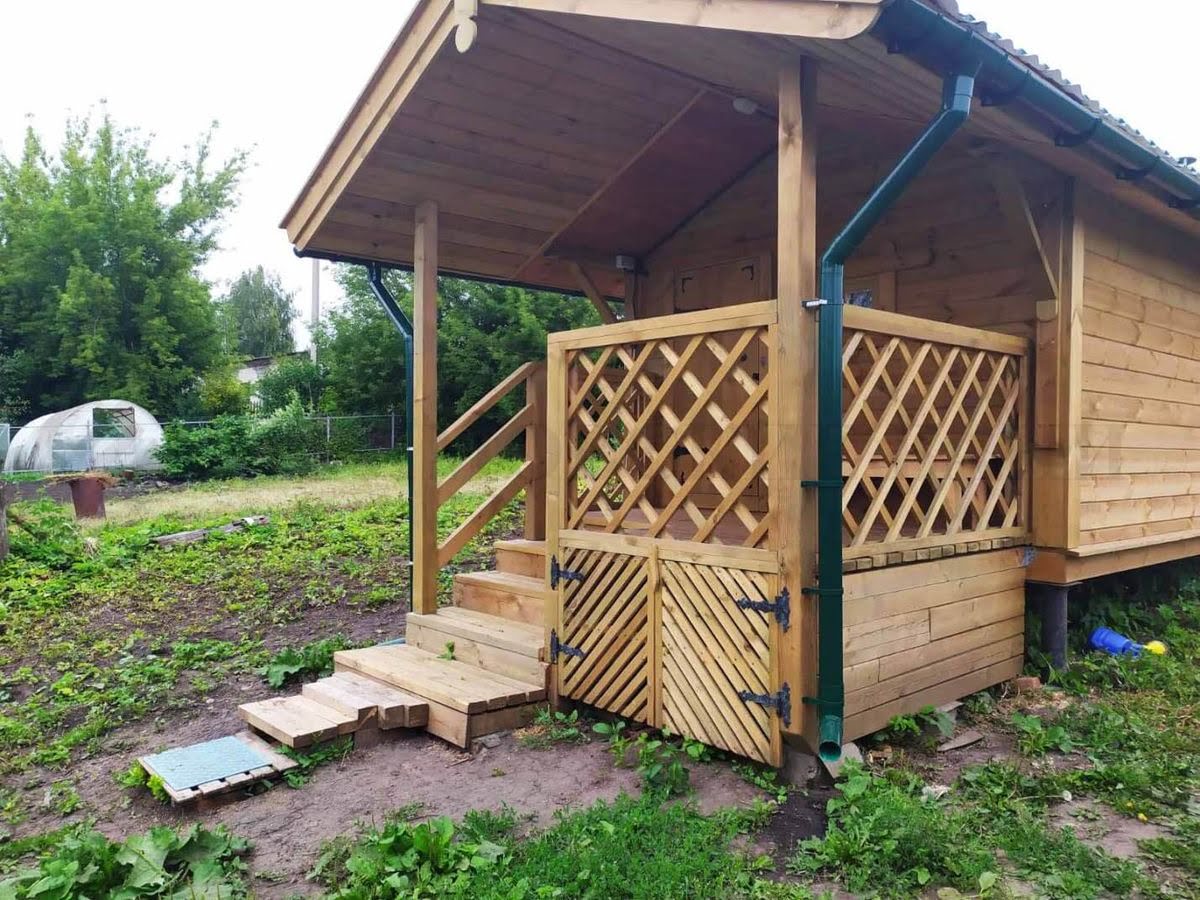 Каркасная баня «Калина Красная» — внешний вид. Фото 15