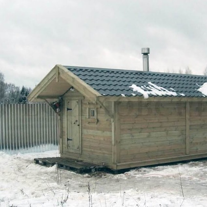 Баня «Калина Красная». Деревня Килелей, Нижегородская область