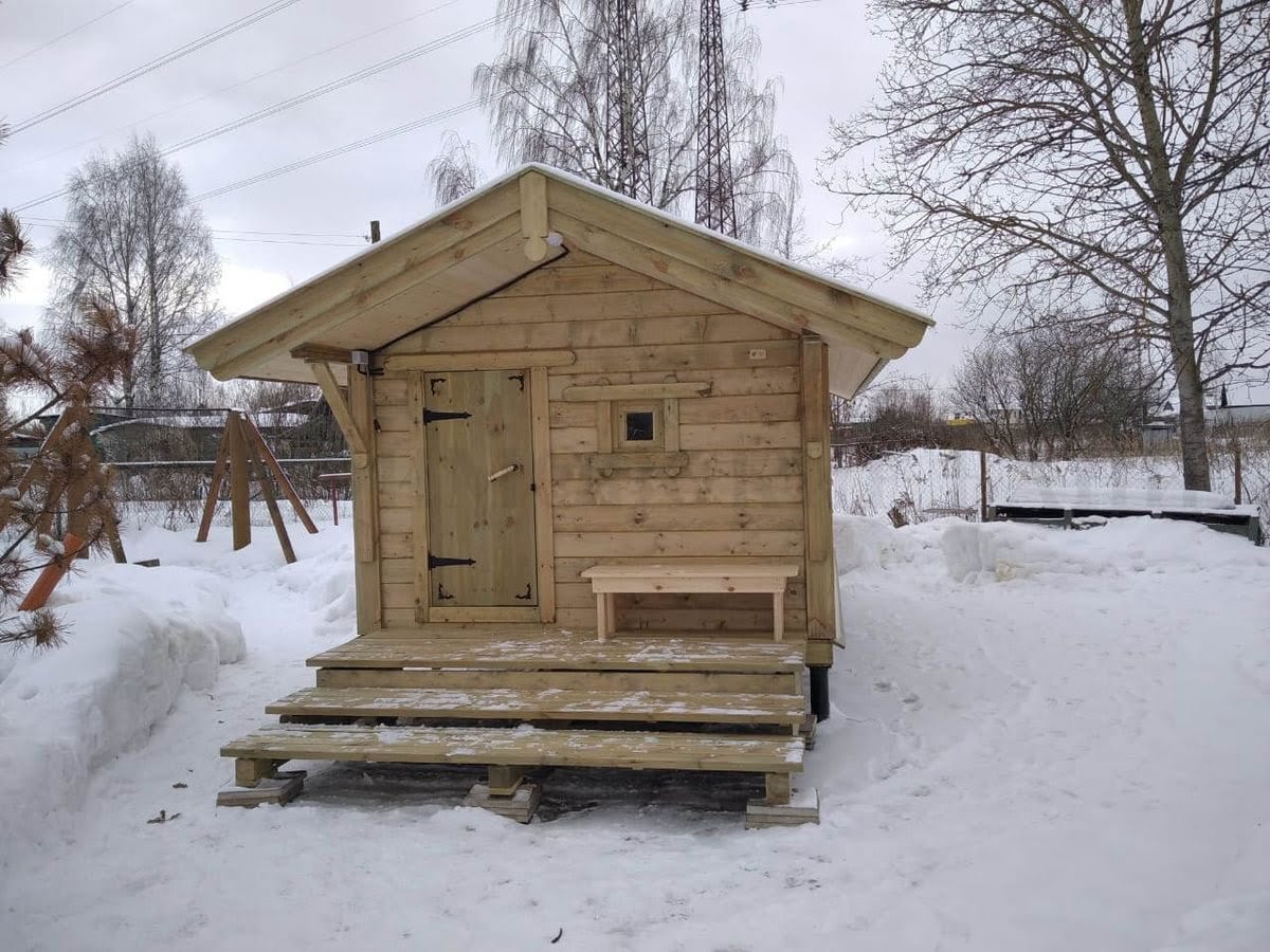 Каркасная баня «Калина Красная» — внешний вид. Фото 7
