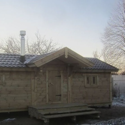 Баня «Белая Берёза» под ключ. Лысково, Нижегородская область