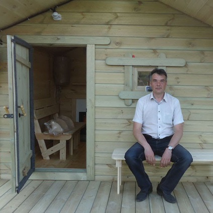 Каркасная баня «Калина Красная». Городец, Нижегородская область