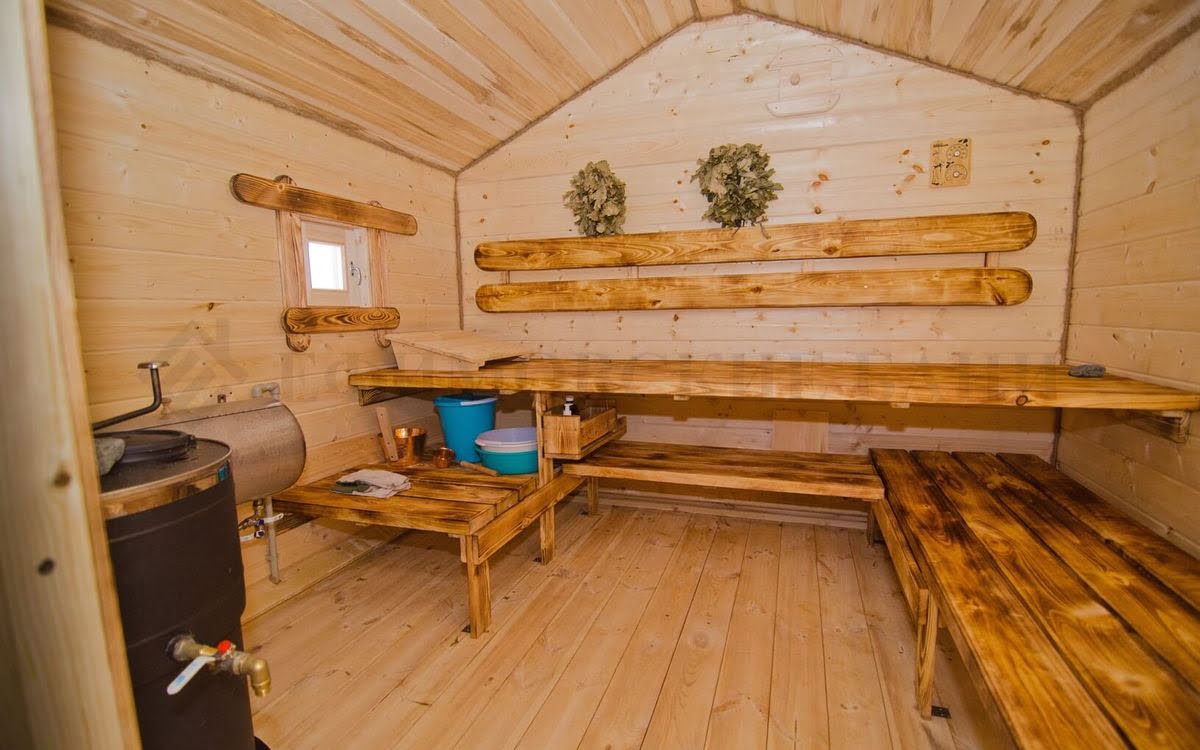 Каркасная баня «Калина Красная». Фото 15