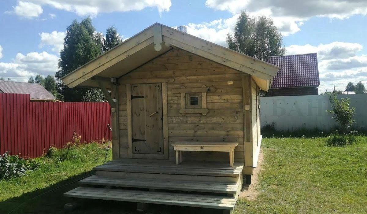 Каркасная баня «Калина Красная» — внешний вид. Фото 8